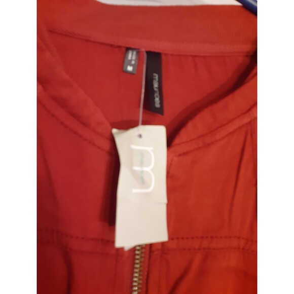 Maurices Fall Color Zip Up Light Weight Ladies Jacket New Size Medium - Picture 4 of 7